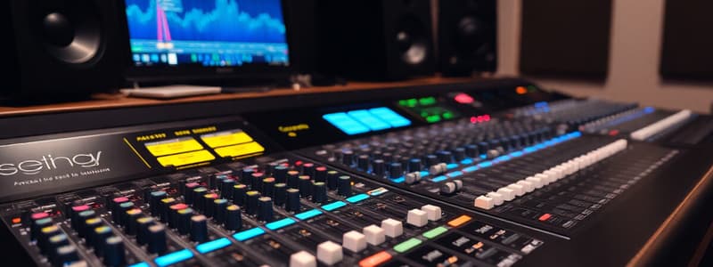 PT101 Module 8 (2023) - Getting Started with Mixing