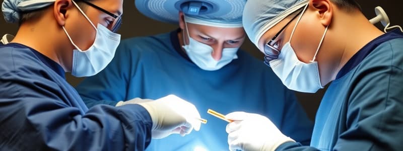 Surgical Management of UES Procedures