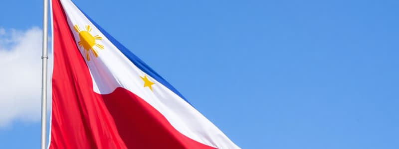 Philippine Flag and National Anthem