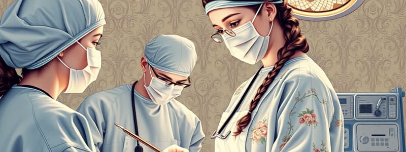 Perioperative Nursing Roles and Aseptic Technique