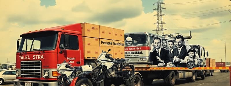 Parcel Traffic Weighment Guidelines Quiz