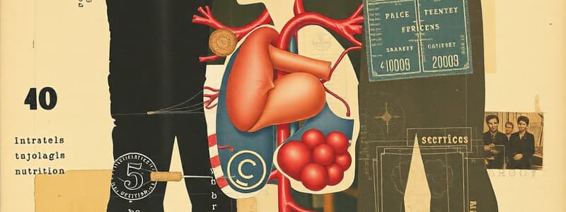 Biology Chapter: Circulatory System & Nutrition