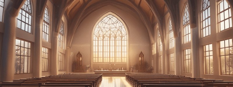 Natural Light in Worship Spaces