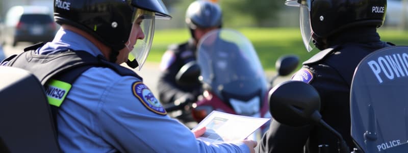 Ride-Along Application Procedures