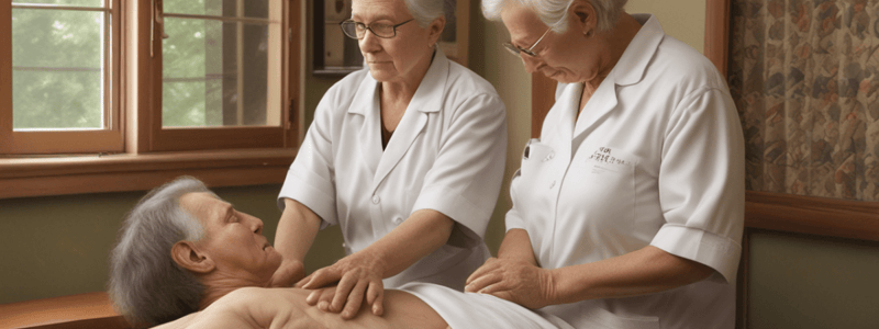 Geriatric Massage Techniques and Considerations