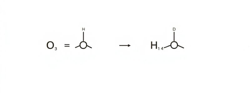 Substitution and Addition Reactions