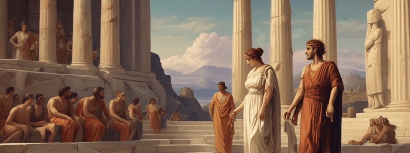 Greek Drama History and Characteristics