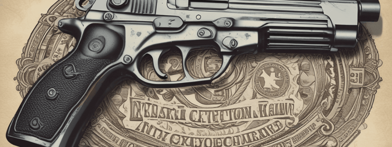 ATF Form 4500: Federal Firearms License Revocation