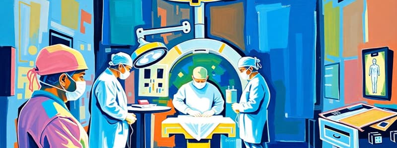 Surgical Suite Procedures Quiz