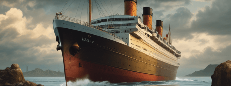 The Britannic: The Titanic's Sister Ship 5