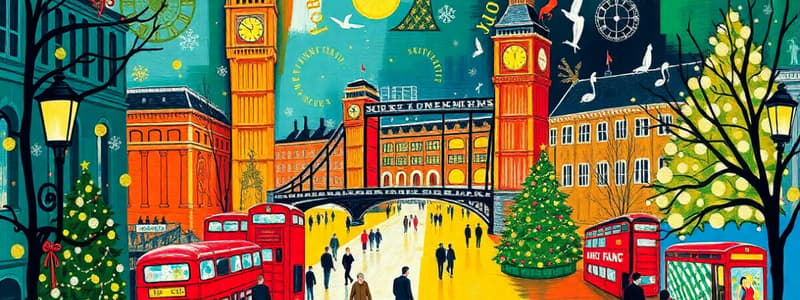 Christmas in London Activities