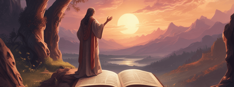 Bible Passages: Faith and Doubt in God