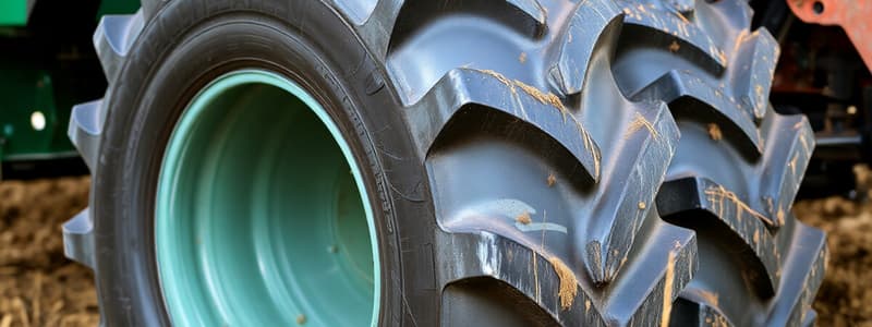 Agricultural Tires and Wheels Overview