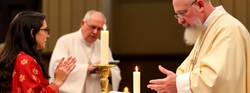 The Development of Catholic Sacraments