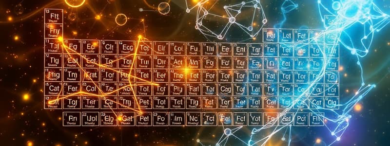 Predicting Chemical Behavior from the Periodic Table