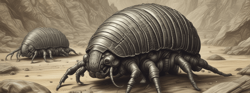 Invertebrate Zoology: Trilobites and Arachnids