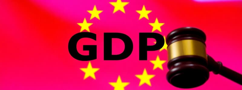 GDPR and Data Protection Act Overview 2018