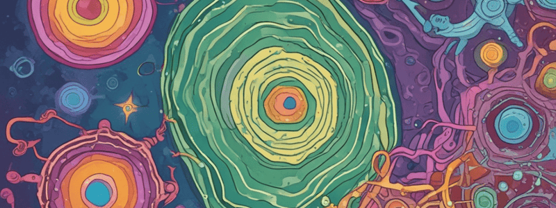 Cellular Organelles and Secretion Processes