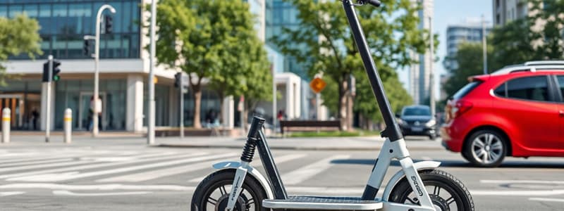 Redesigning Urban Micro-Mobility: E-Scooters