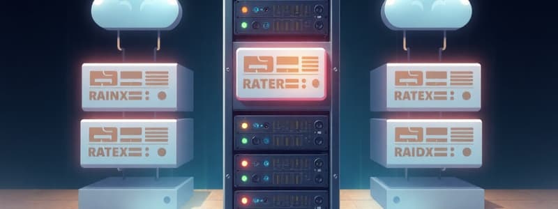 Data Storage and RAID Concepts Quiz