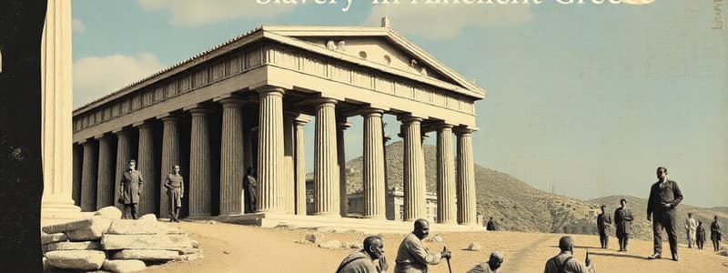 Athenian Society & Slavery