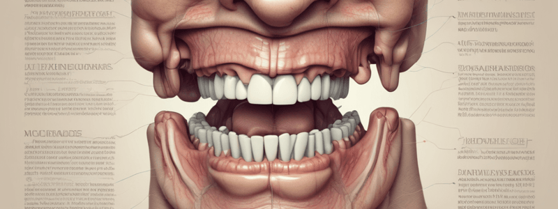 Tooth Mineralization and Demineralization