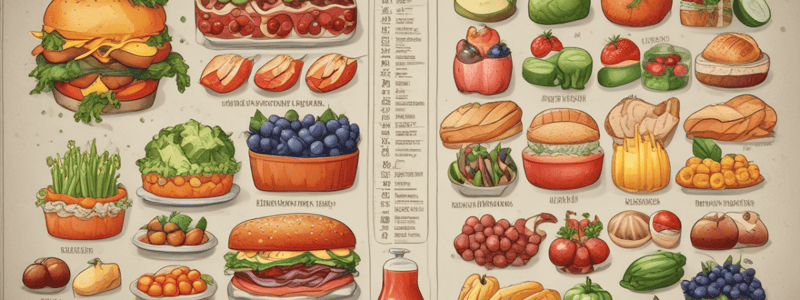 WK 9: Intro to Nutrition and Metabolism