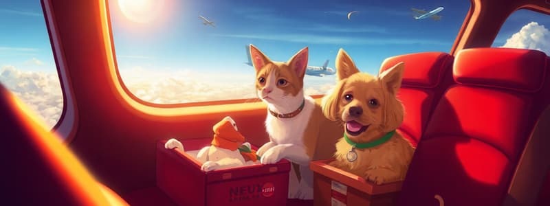 Trasporto Animali Domestici in Aereo