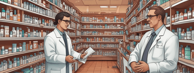 Pharmacy Professional Roles and Judgments