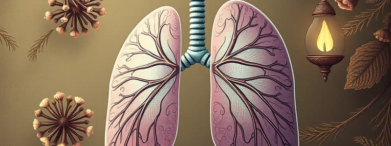 Respiratory System Pharmacology Flashcards