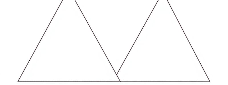 Congruent Triangles Quiz