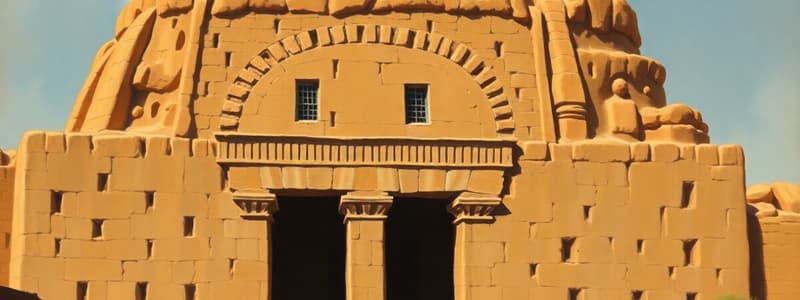 Ancient Egyptian Architecture: Pre-Dynastic to Early Dynastic