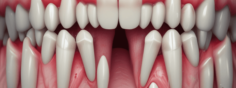 Dental Lesions and Abrasion