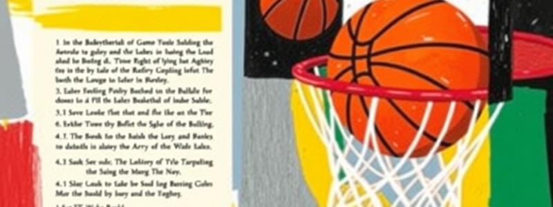 Basketball History and Rules