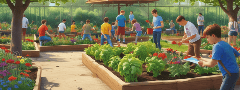 School Garden Project Planning