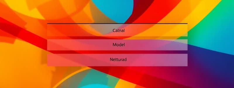 Networking Fundamentals: OSI Model Quiz