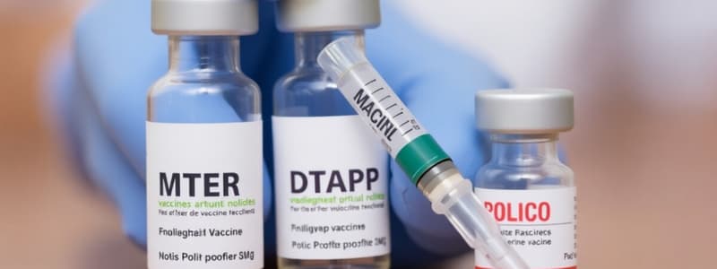 Vaccines Overview: MMR, DTaP, IPV, Hib