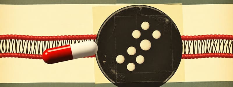 Pharmacology Cell Membrane and Drug Disposition