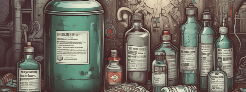 Toxicology and Poison Control for EMTs