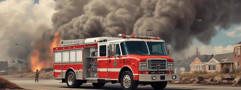 Tulsa Fire Department: Storm/Disaster Response Guideline