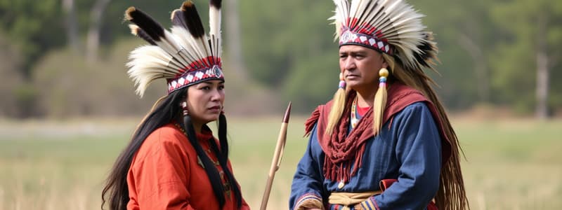 American History: Indigenous Cultures