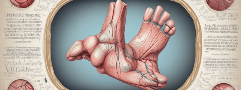 Soft Tissue Masses I & II Mathew Johnstone DPM Quiz