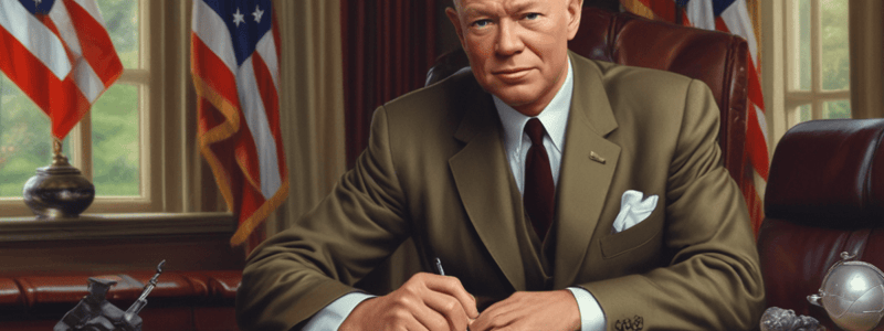 Dwight D. Eisenhower Presidency Quiz