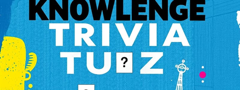 General Knowledge Quiz