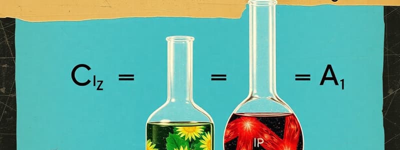 Chemical Reactions and Equations