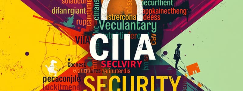 Security Vocabulary and Acronyms