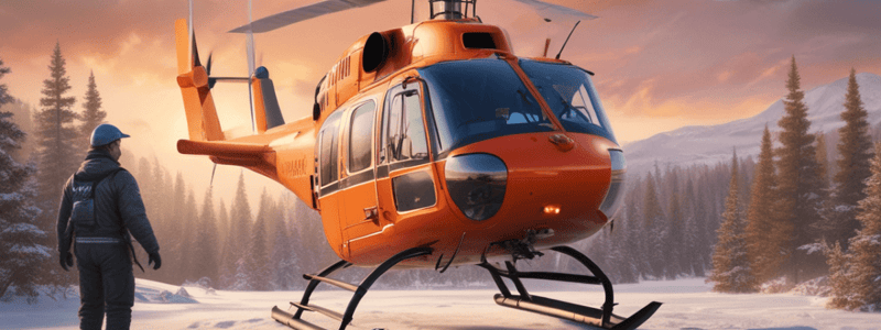 CSB Date Approval Quiz: Medical Helicopters Procedures