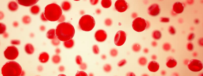 Anemia: Classification, Etiology, and Manifestations