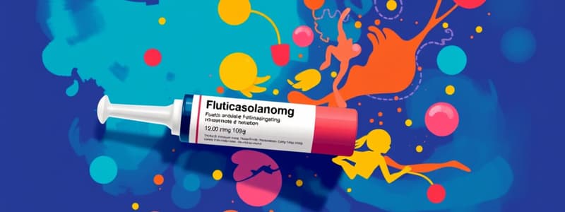 Fluticasone/Salmeterol Flashcards