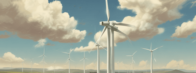 Wind Power and Energy